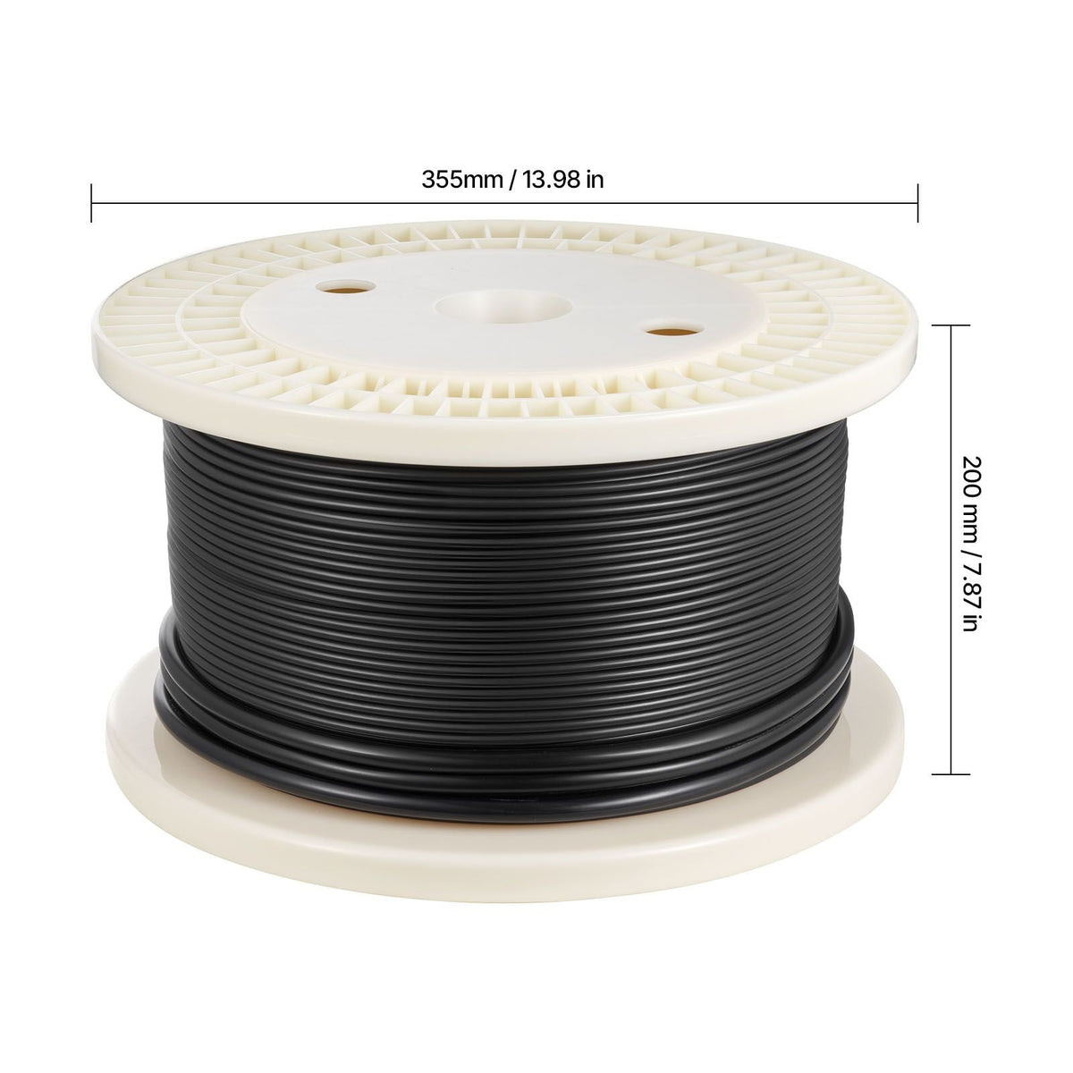 200 sqft Underfloor Heating Cable Kit, 240V Electric Radiant Heated Floor System, with Smart Control Thermostat & Alarm, Easy Installation for Tile, Stone, Vinyl, Home Improvement