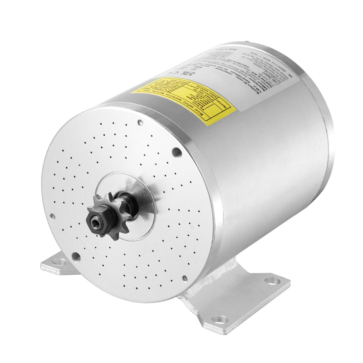 2000W Electric Brushless DC Motor Kit - 48V 4300rpm Motor with Upgraded Speed Controller for Go Karts E-Bike Motorcycle Scooter