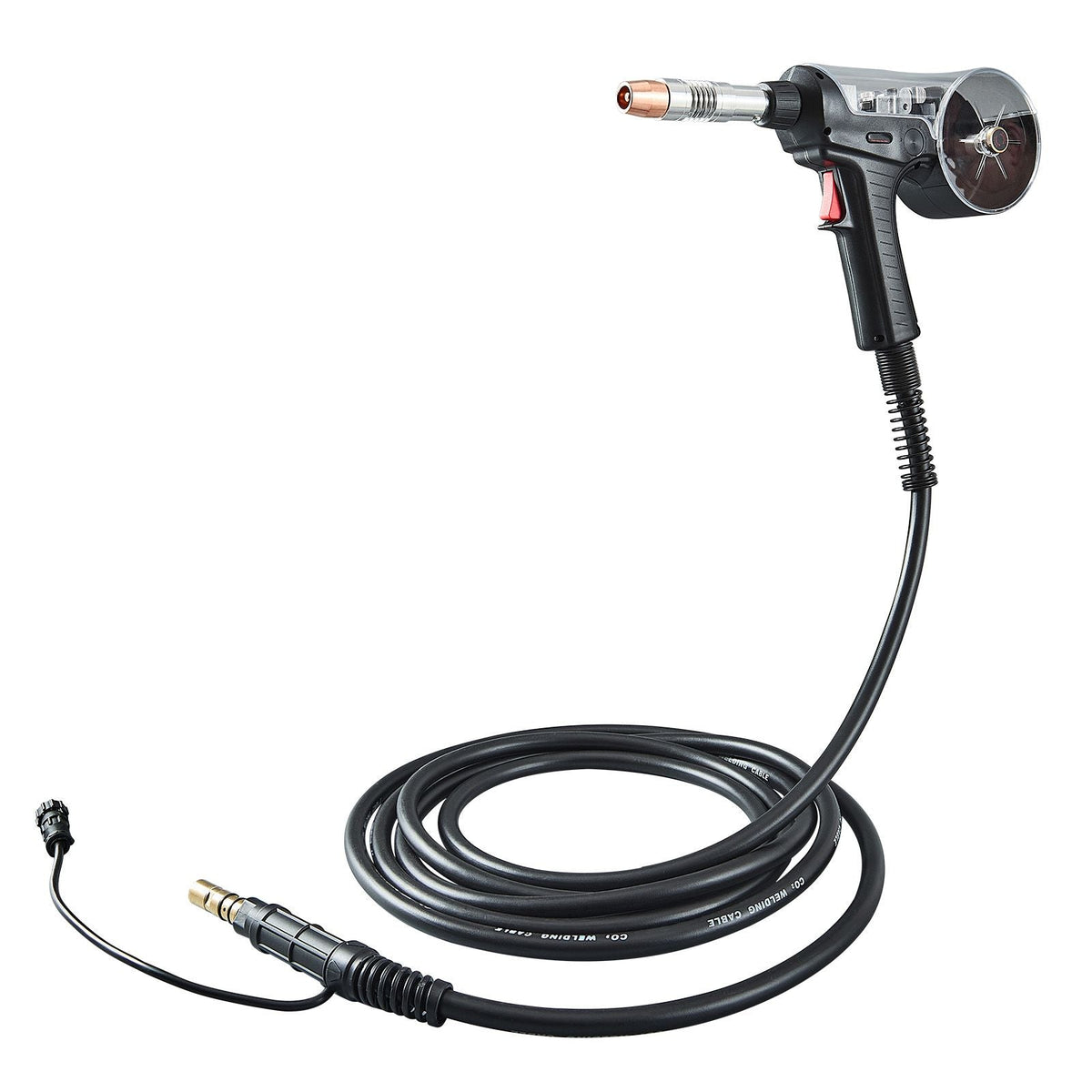 200Amp Spool Gun with 20FT Cable, Compatible with Hobart lronMan 240 Mig Welders, Suitable for 0.030" and 0.035" Flux Core/Solid/Aluminum Welding Wires