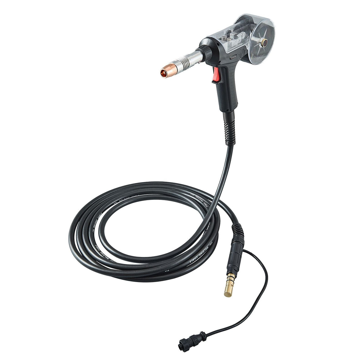 200Amp Spool Gun with 20FT Cable, Compatible with Hobart lronMan 240 Mig Welders, Suitable for 0.030" and 0.035" Flux Core/Solid/Aluminum Welding Wires