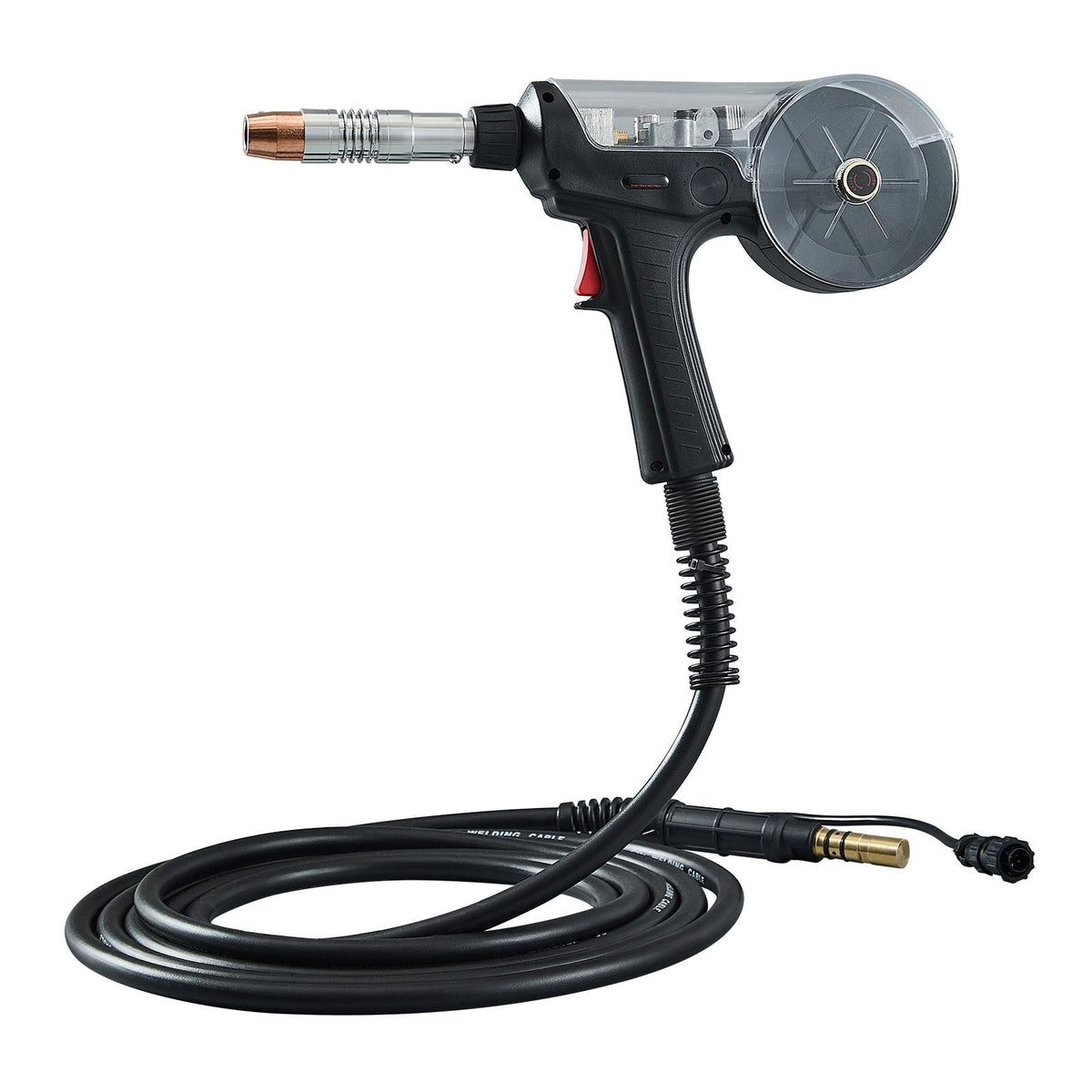 200Amp Spool Gun with 20FT Cable, Compatible with Hobart lronMan 240 Mig Welders, Suitable for 0.030" and 0.035" Flux Core/Solid/Aluminum Welding Wires