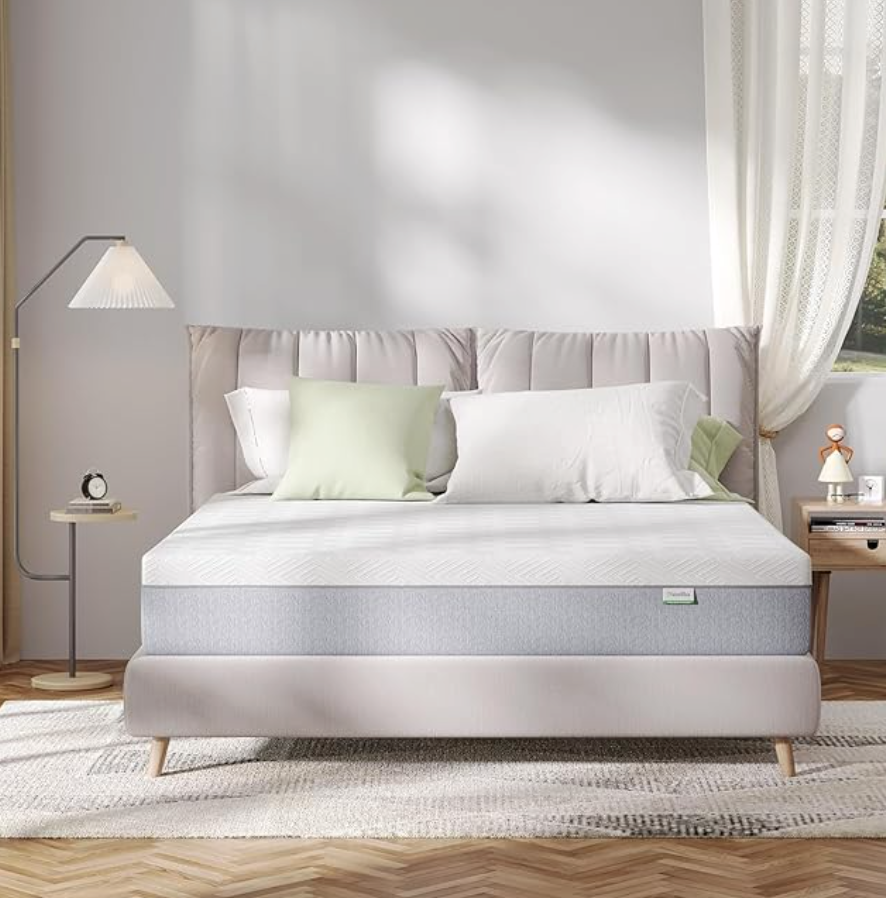 6 Inch Twin Mattress, Gel Memory Foam Mattress Twin Size in a Box for Pressure Relief & Cool Night Sleep & Body Support, CertiPUR-US Certified Foams