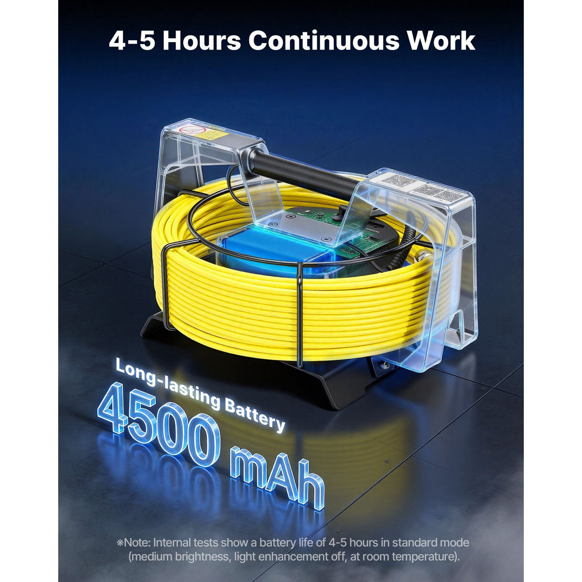 2026 Upgraded Sewer Camera with WiFi, 98.4ft/30m Drain Pipeline Camera, IP68 Snake Plumbing Cameras with Light- 12 LEDS, Wireless WiFi Connectivity to Phone/Tablet for Sewer Duct Pipe Inspection