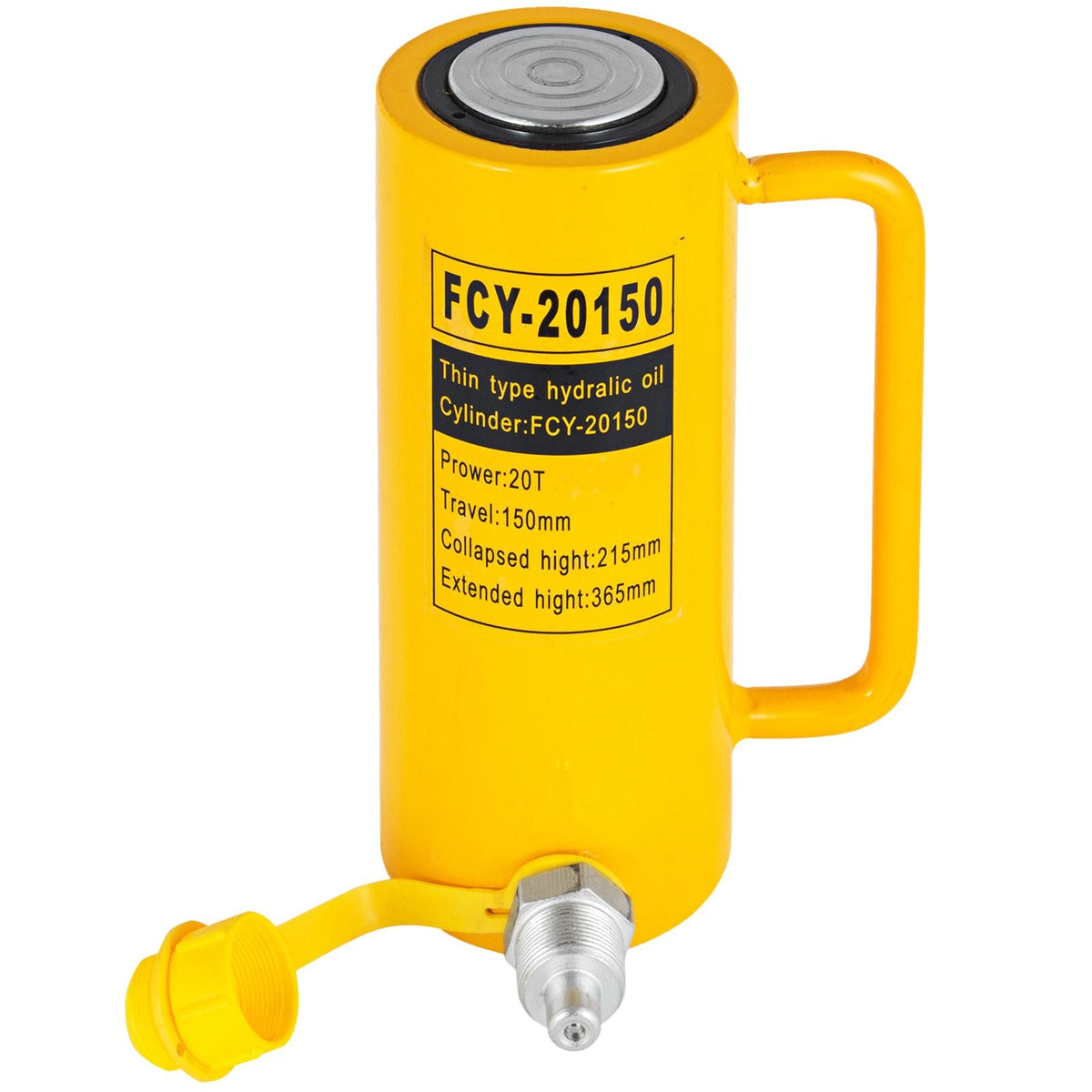 20ton 100mm Hollow Plunger Hydraulic Cylinder Jack