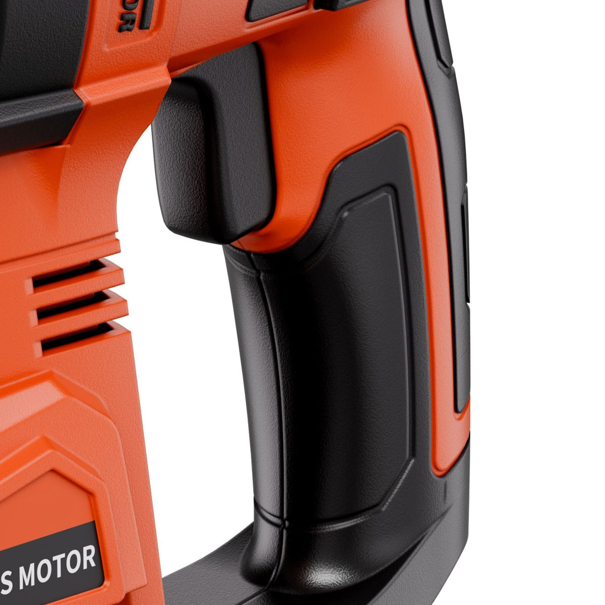 20V Brushless Cordless Hammer Drill, Lithium-Ion 1 Inch Rotary Hammer Driver, SDS-Plus Electric Lightweight Power Tool Kit with Battery and Charger, 4 Functions, 1200 RPM, 5300 BPM