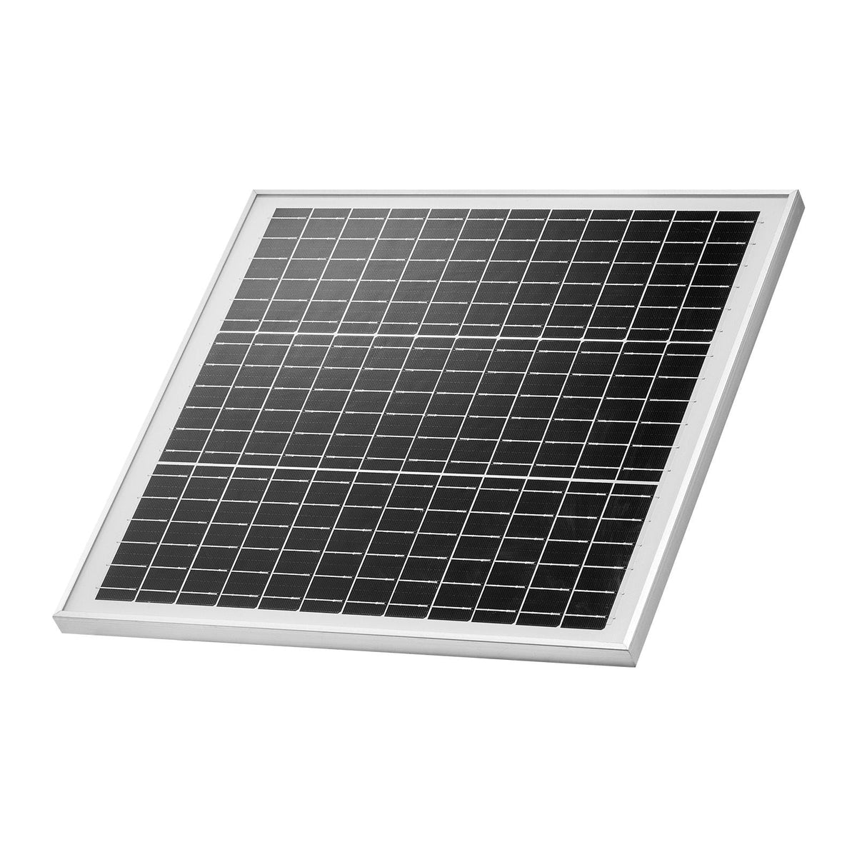 20W 12V Solar Panel Battery Charger, Solar Battery Trickle Charger Maintainer with Built-in Controller & 0-60° Adjustable Pole Mount Bracket, IP67 for Gate Fence Farm Lawn (Fit 1.5" - 3" Poles)