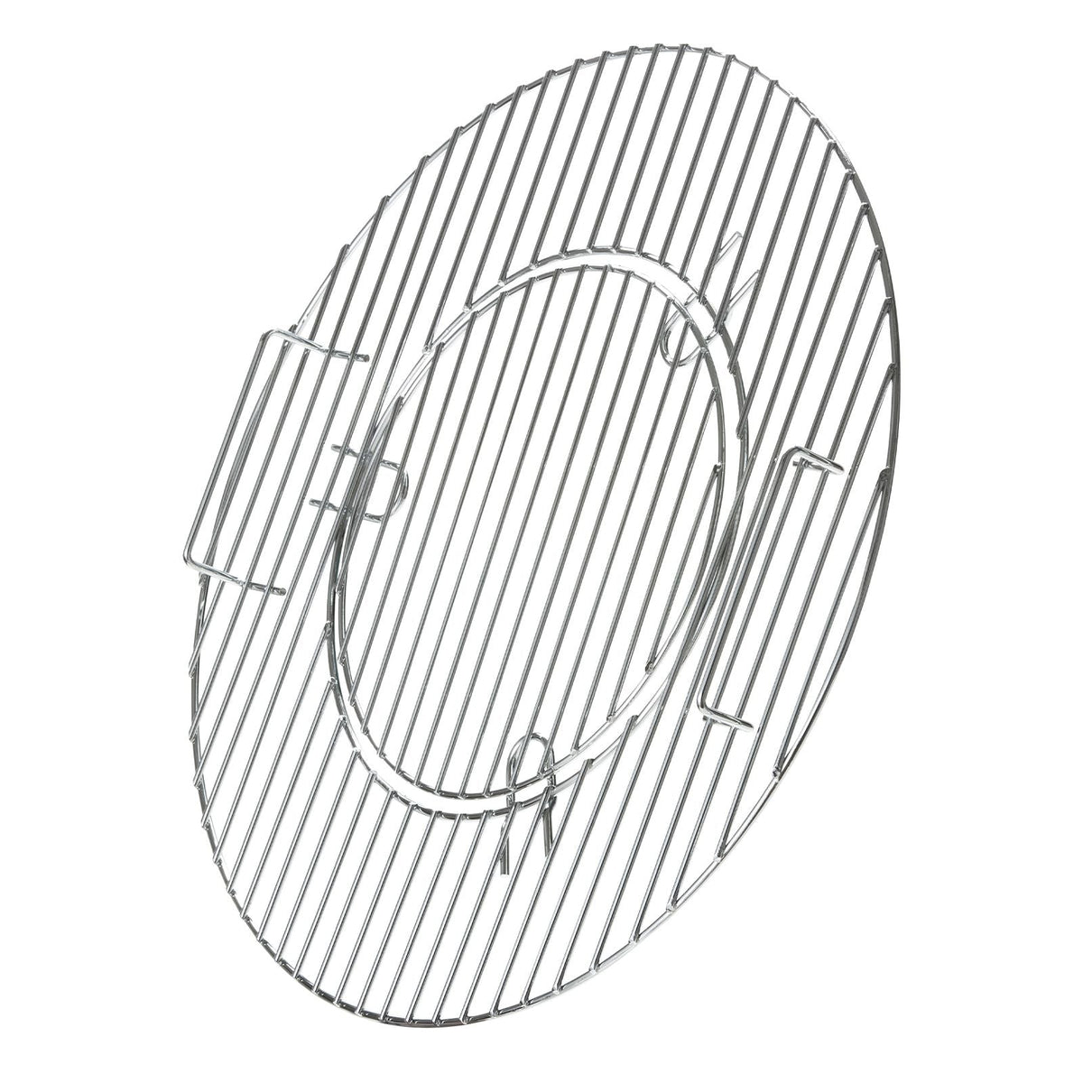 21 Inch Cooking Grate for 21 inch Kettle Grill, Round Replacement Charcoal Grates, Iron Gas Grill Replacement Parts for Outdoor Cooking, Barbecue Camping, Picnic, Patio and Backyard, Silver