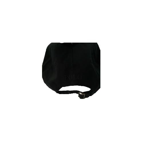 Polo Ralph Lauren Men Big Pony Logo Hat (Black / Black Pony)