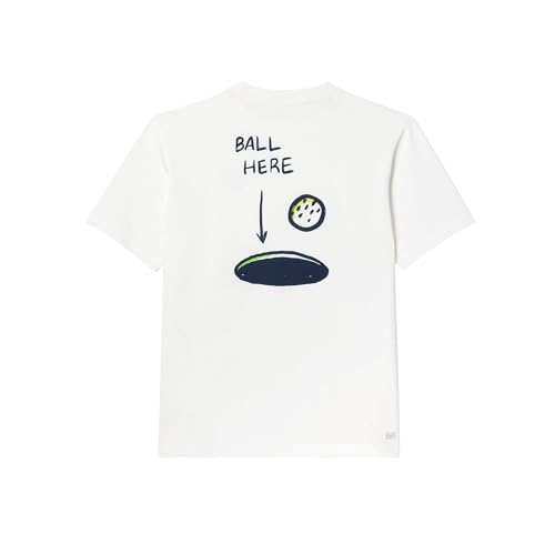 Lacoste Men's Sport Loose Fit Ultra Dry Cotton Golf T-Shirt