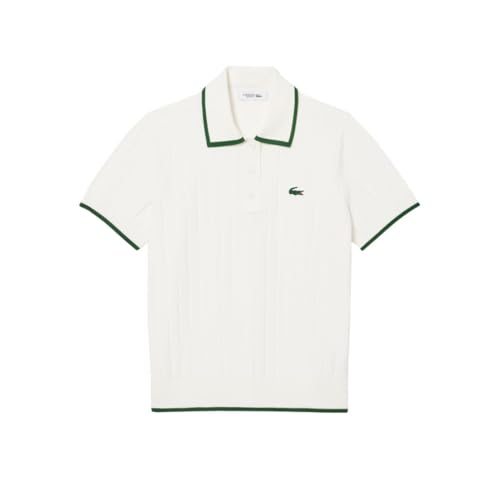 Lacoste Women's Sport Short Sleeved Polo Collar Golf Sweater