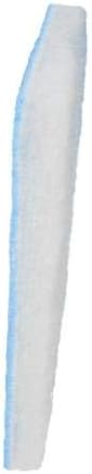 10 Feet of Blue and White Air Filter Media Roll, MERV6 Polyester Media