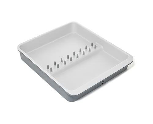 Joseph Joseph DrawerStore Expanding Utensil and Gadget Organizer, Expandable Tray for Kitchen Drawer, Recycled Plastic - size: Expandable, style: Utensils Organizer