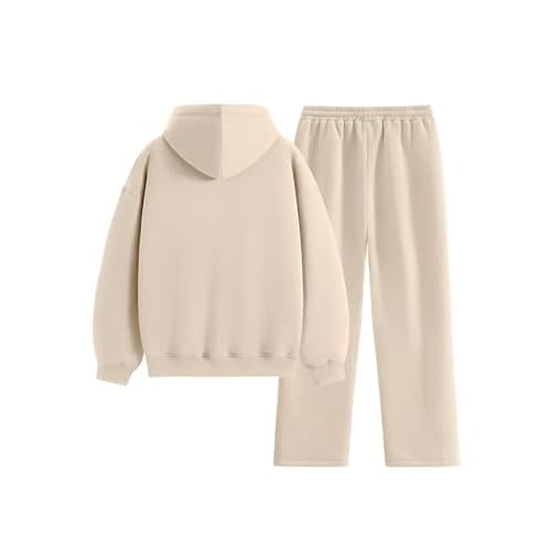 Aelfric Eden Womens Sweatsuits 2 Piece Set Oversized Fleece Hoodie and Sweatpants Track Suits Sweat Matching Lounge Pants