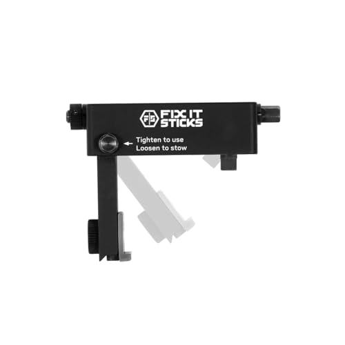 Fix It Sticks Field Pistol Sight Tool - Durable Compact Portable Easy-to-Use Gun Sight Tool with Laser Engraved Scale for Precise Range Adjustments - Fits Polymer Dovetail Style Rear Sights