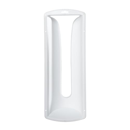 Jokari Multi-Purpose Plastic Shopping Bag Holder. Store and Reuse Bags as Trash Can Liners, Lunch Bags and More. Space-Saving, Eco Conscious Wall Mount or Cabinet Door Attachment Storage Solution