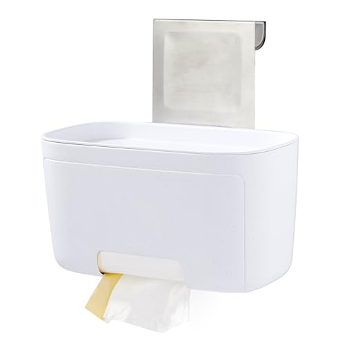 YouCopia DoorStash Garbage Bag Dispenser, Hanging Kitchen Cabinet Door Trash Bag Organizer with Removable Lid for Storage, Speckled White - size: Garbage Bag Dispenser