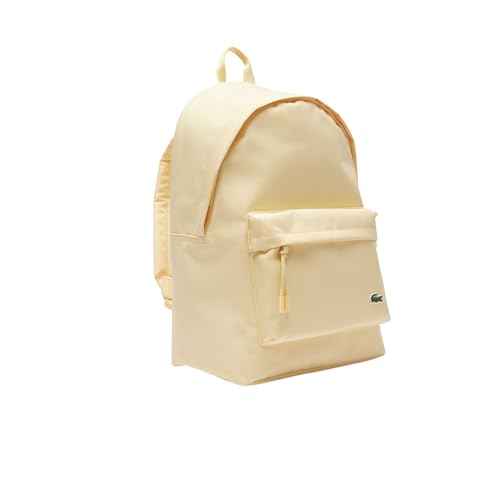 Lacoste Unisex Neocroc Backpack, Yellow, One Size