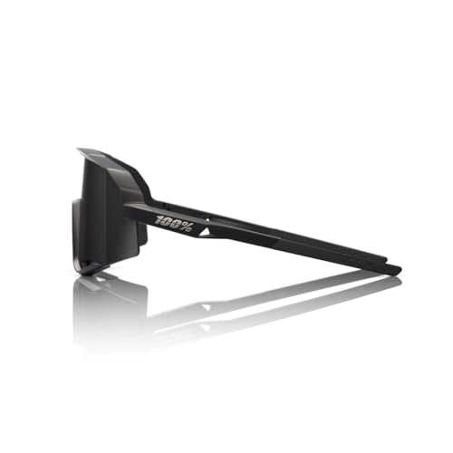 100% Slendale Sunglasses - Matte Black; Smoke
