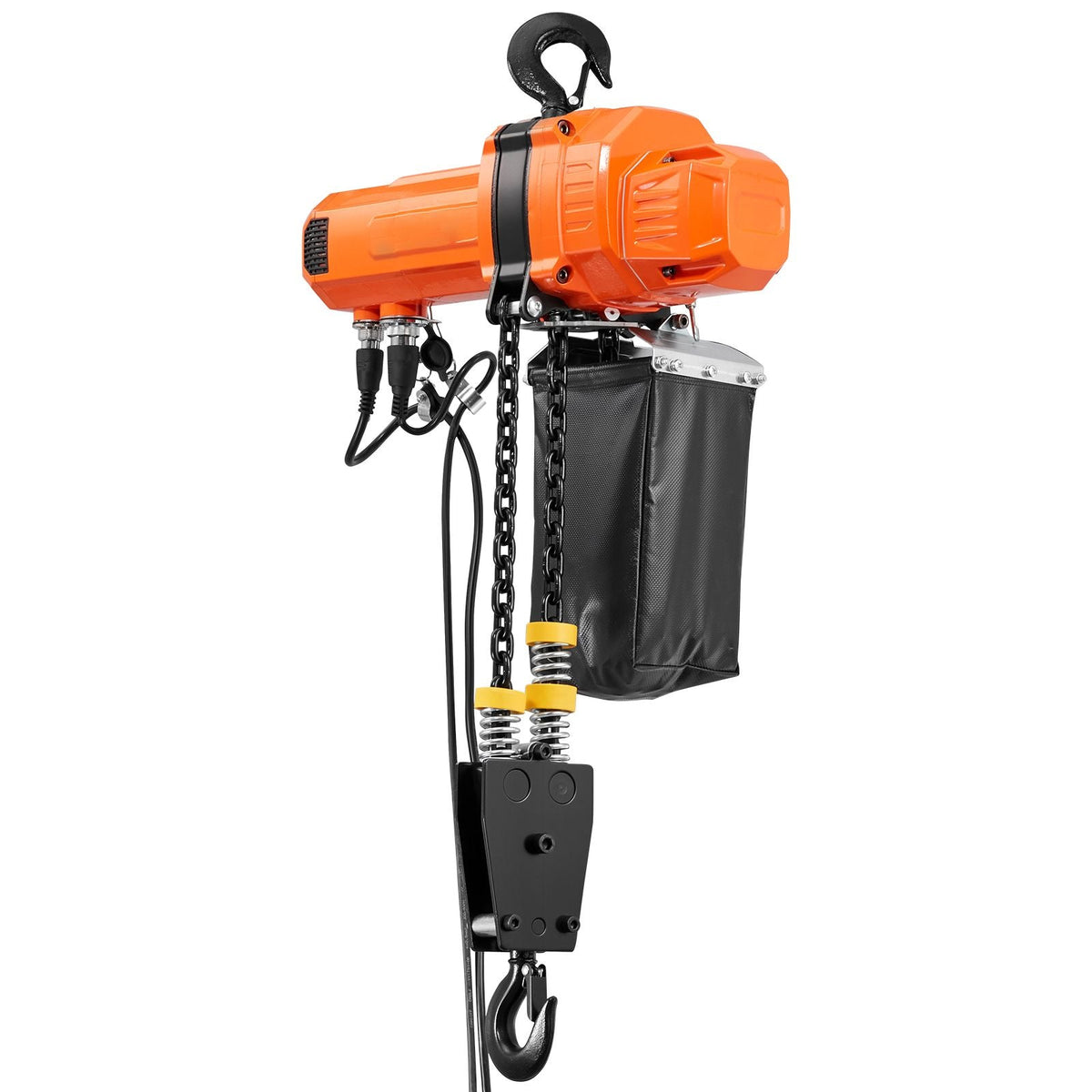 2200 lbs Electric Chain Hoist, 10 ft Lifting Height, 120V Single Phase Overhead Crane with 328 ft Wireless & 8 ft Wired Remote Control, Power Electric Hoist for Factories, Warehouses, Garages