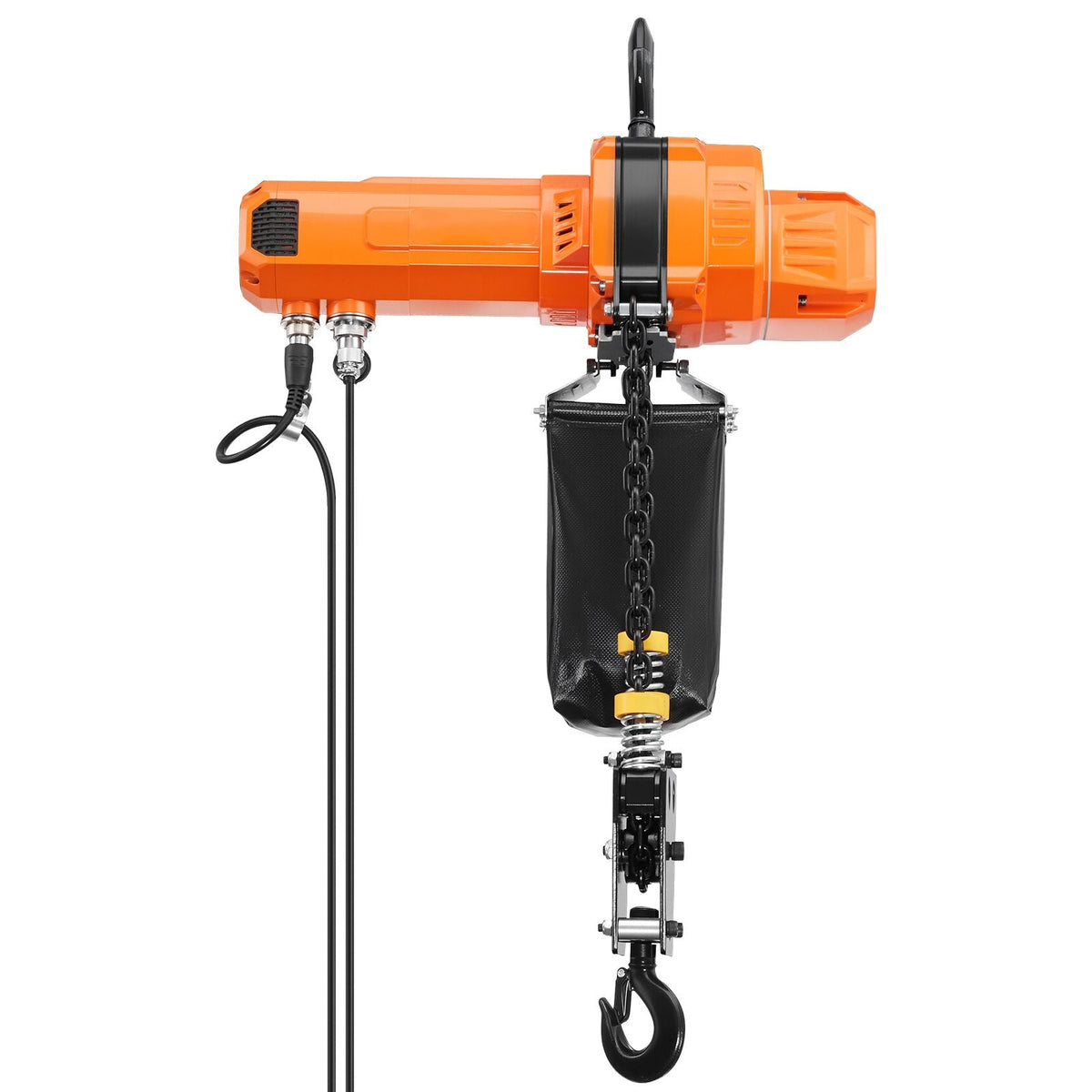 2200 lbs Electric Chain Hoist, 10 ft Lifting Height, 120V Single Phase Overhead Crane with 328 ft Wireless & 8 ft Wired Remote Control, Power Electric Hoist for Factories, Warehouses, Garages