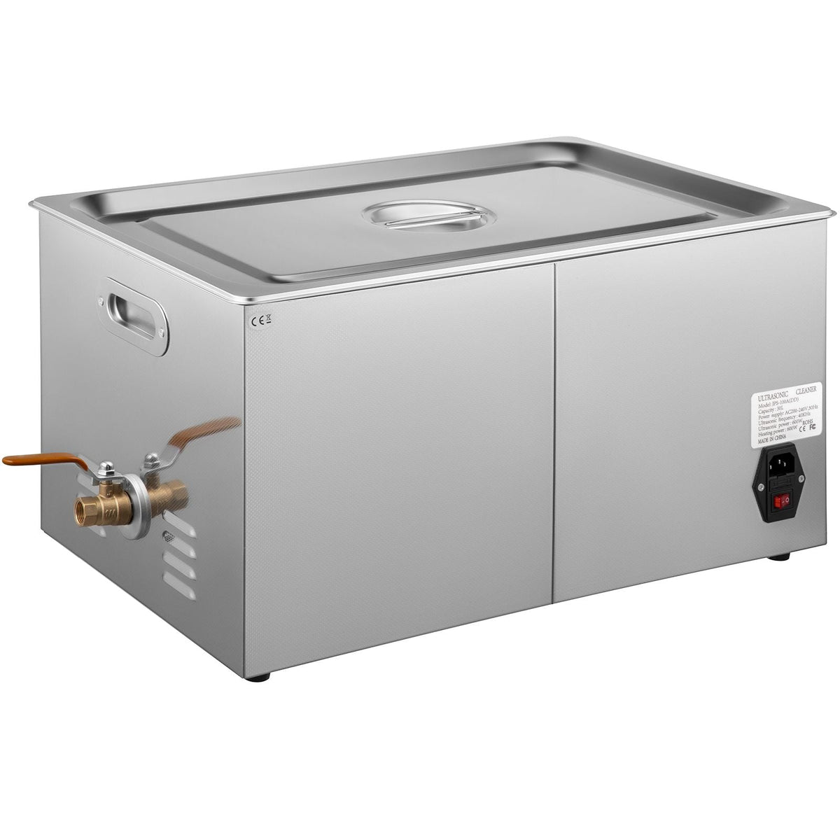 22L Industrial Ultrasonic Cleaner with Digital Timer&Heater 40kHz Professional Ultrasonic Cleaner 110V with Excellent Cleaning Effect for Wrench Tools Industrial Parts Mental Apparatus