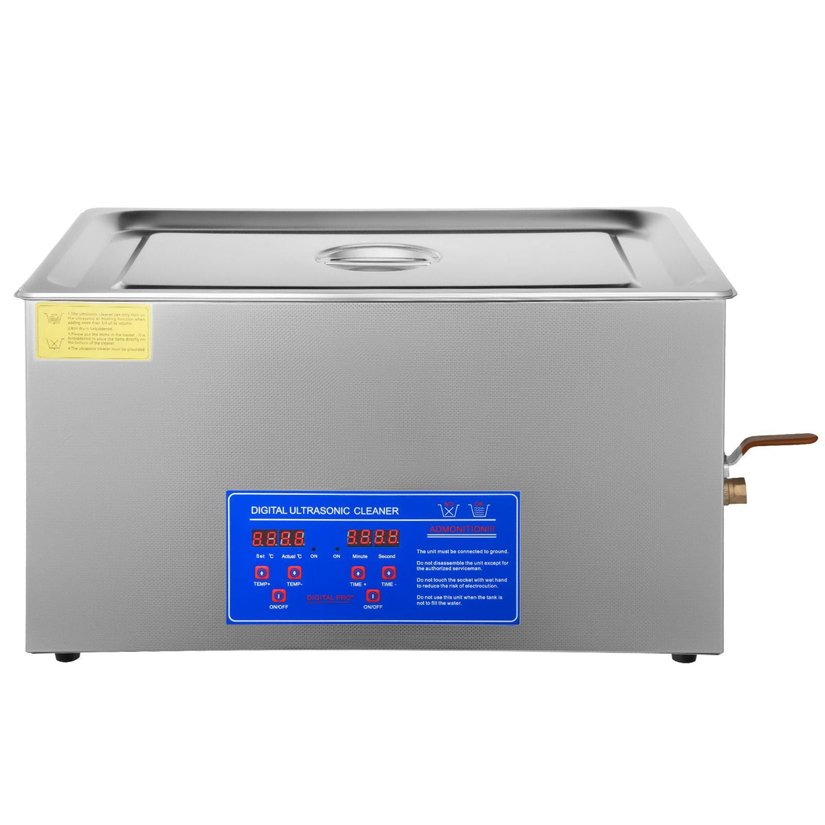22L Industrial Ultrasonic Cleaner with Digital Timer&Heater 40kHz Professional Ultrasonic Cleaner 110V with Excellent Cleaning Effect for Wrench Tools Industrial Parts Mental Apparatus