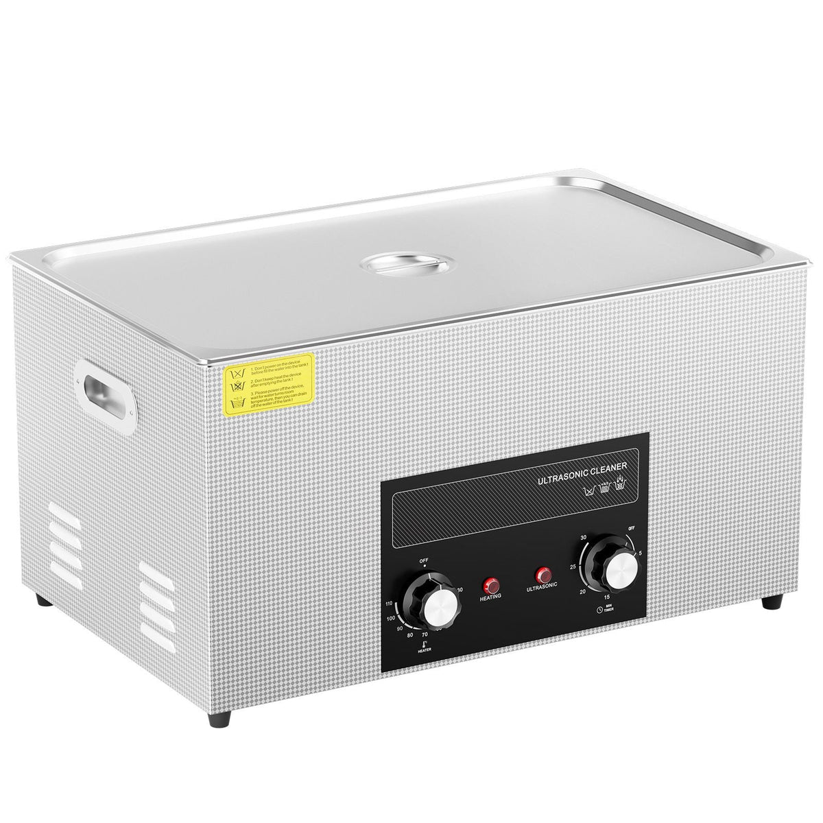 22L Ultrasonic Cleaner with Heater Timer & Basket, Professional Digital Sonic Cavitation Machine, 480W Cleaning Machine for Lab Tools, Metal Parts, Carburetor, Brass, Auto Parts, Engine Parts