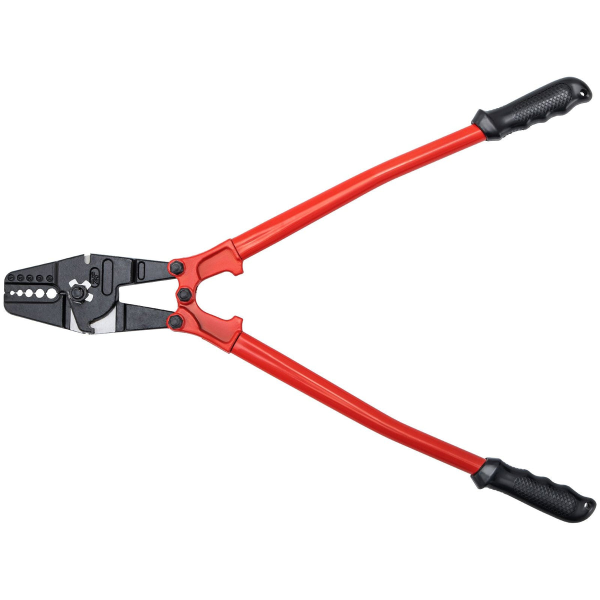 24" Hand Swager Cable Wire Rope Cutter Swage 1/16" 3/32" 1/8" 5/32" 3/16" Aluminum Sleeves Copper