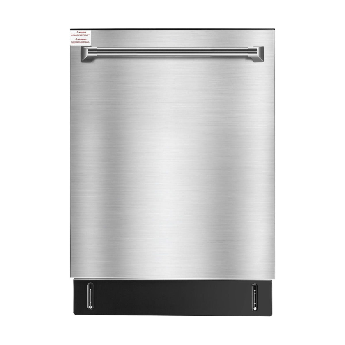 24 Inch Built-In Dishwasher, Stainless Steel Tub, 14 Place Settings and 8 Washing Programs, 23.82 x 25.2 x 33.78 Inch Low-Noise Dishwashing Machine with Upper / Lower Racks and Zoned Storage