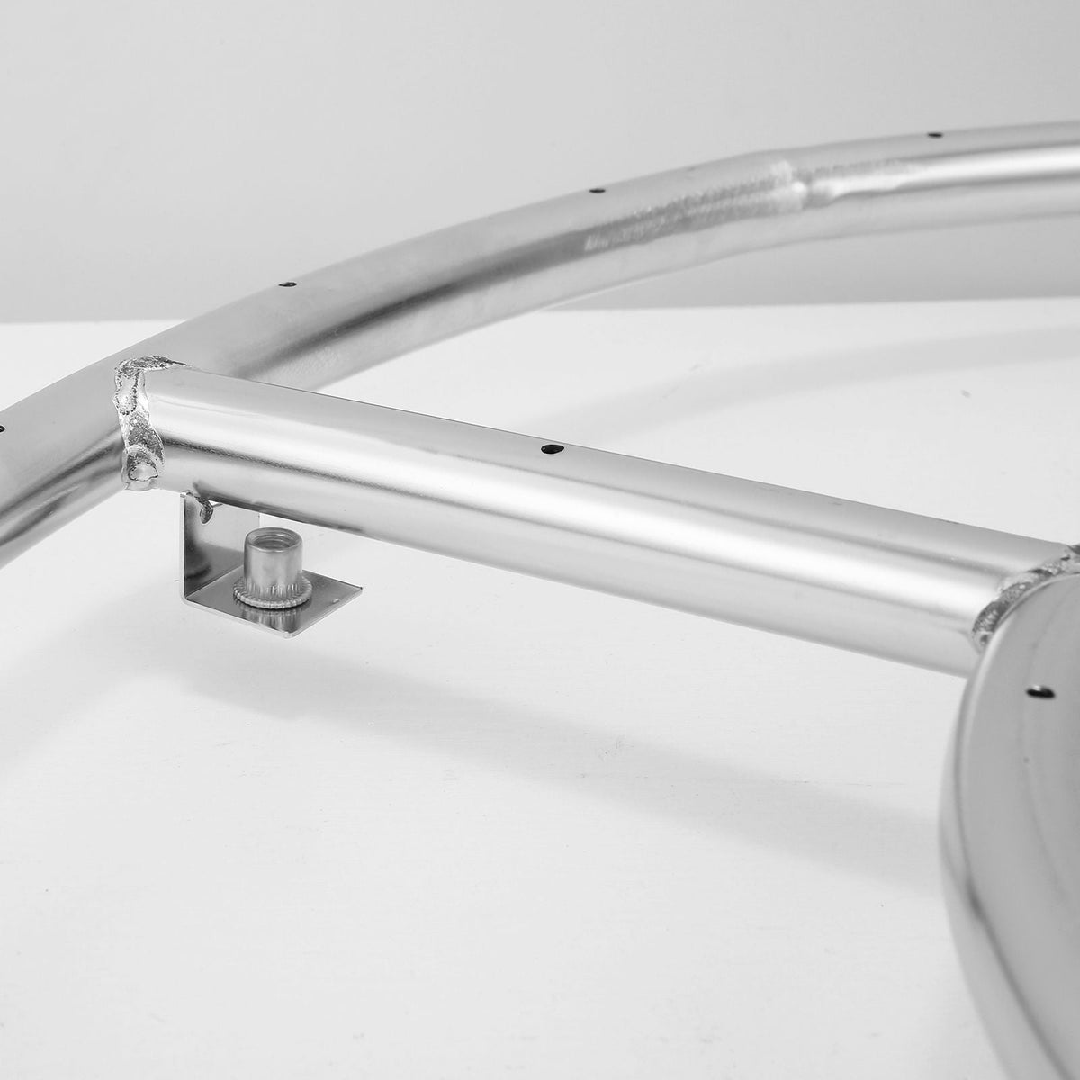 24 inch Round Drop-in Fire Pit Pan, Stainless Steel Fire Pit Burner, Natural & Propane Gas Fire Pan 92,000 BTU, for Indoor or Outdoor Use