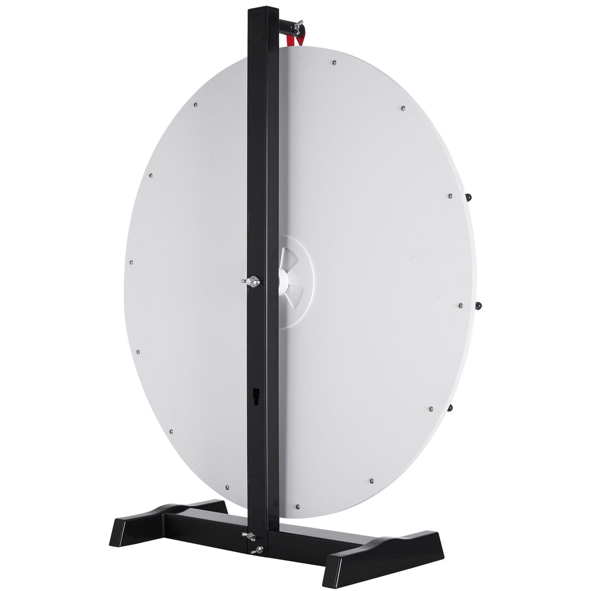 24 inch Spinning Prize Wheel, 14 Slots Tabletop Spinner, Heavy Duty Roulette Wheel with a Dry Erase and 2 Markers, Win Fortune Spin Games in Party Pub Trade Show Carnival