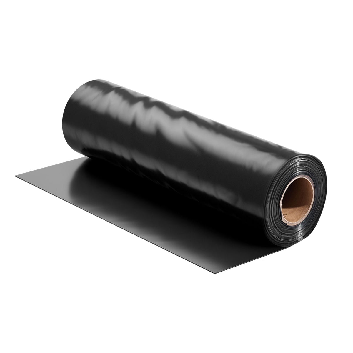 24' x 100' Plastic Sheeting Heavy Duty , 6 Mil Thick Plastic Sheeting Roll, Plastic Drop Cloth Painters Tarp, Polyethylene Covering for Crawl Space Vapor Barrier, Multi-Purpose, Black