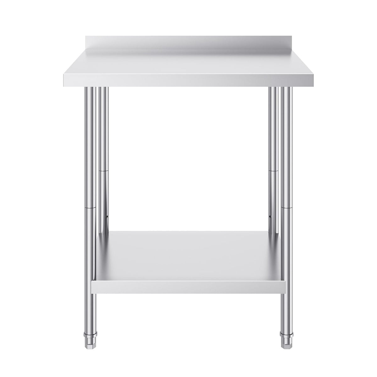 24 x 30 x 36 Inch Stainless Steel Work Table, Commercial Food Prep Worktable Heavy Duty Prep Worktable, Metal Work Table with Adjustable Height for Restaurant, Home and Hotel