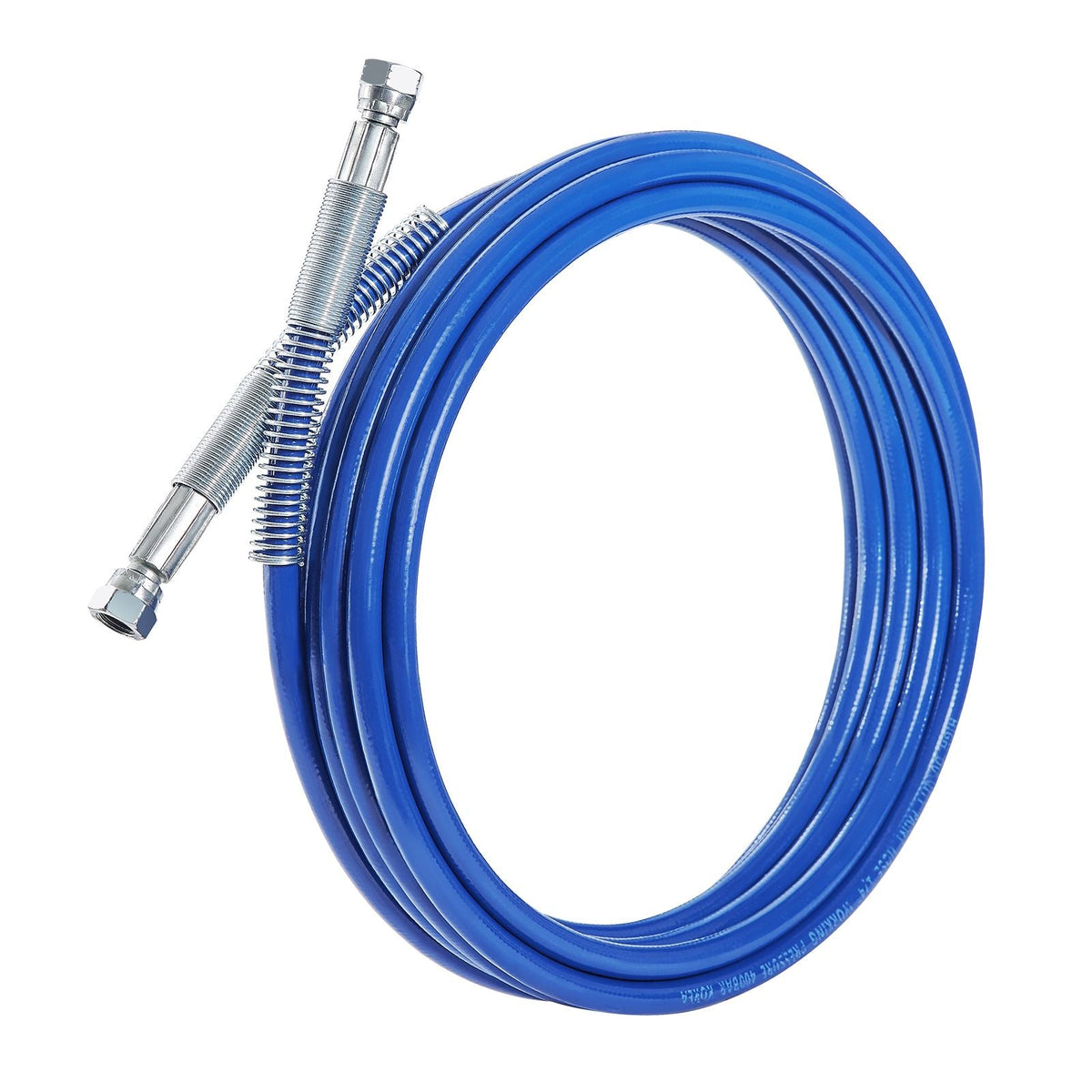 25ft Airless Paint Sprayer Hose, 1/4 in Universal Airless Paint Spray Hose, 4350 PSI High Pressure Flexible Airless Sprayer Hose, Multi-Layer Reinforced Steel Wire Braid Hose for Paint Sprayer