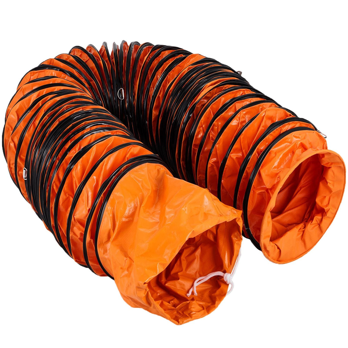 25FT PVC Flexible Duct Hosing for 12 INCH Utility Blower Exhaust Fan (12IN 25FT)
