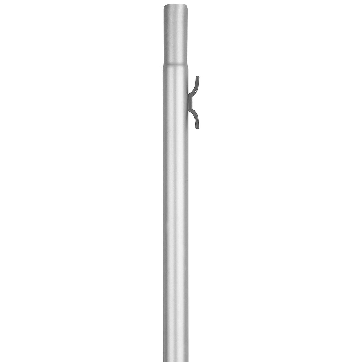 25FT Sectional Flag pole Kit, Heavy Duty Aluminum Alloy in Ground Flag poles for Outside, 3 Display Modes Flagpole with 3x5 American Flag, Professional Accessories, Silver
