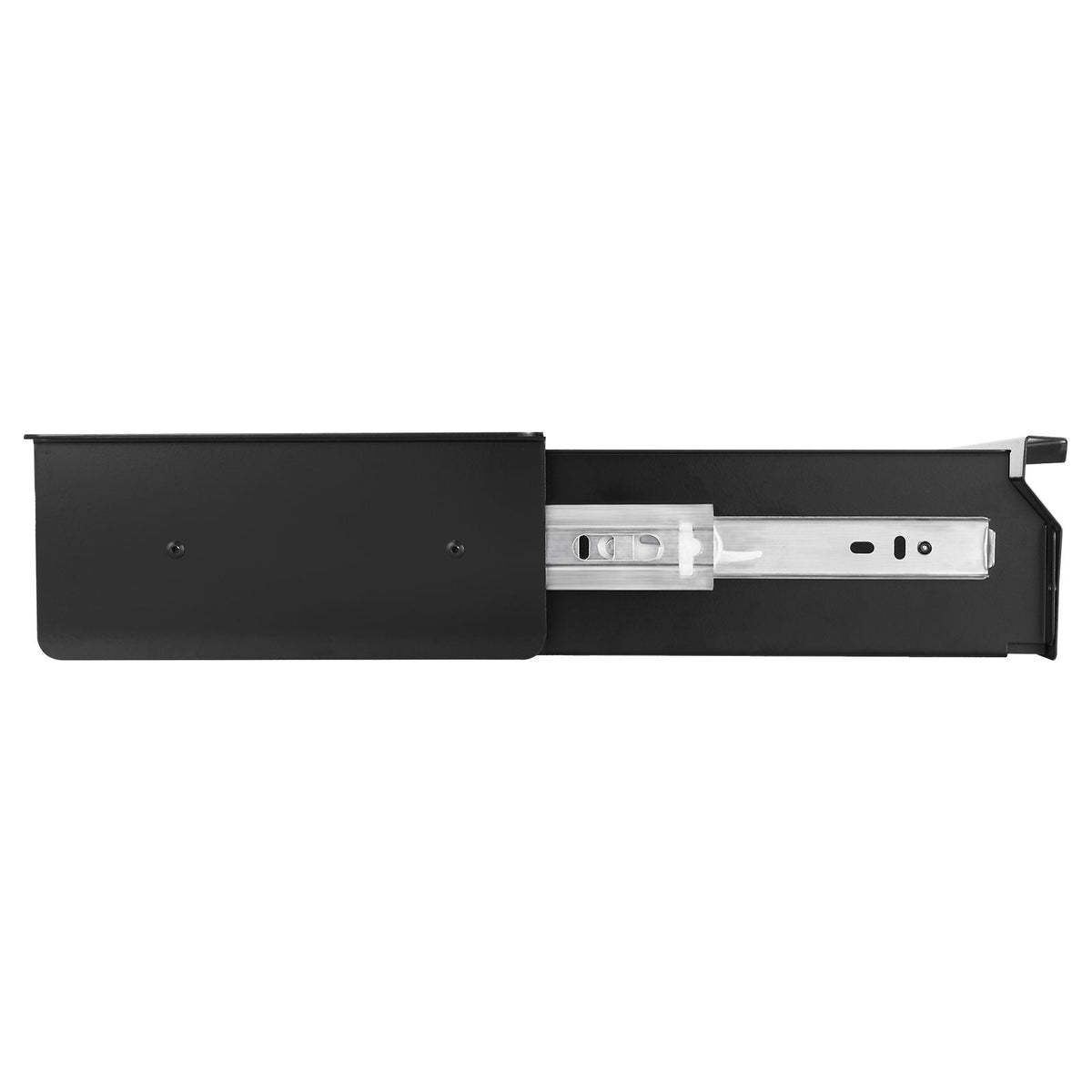 26" Wide Under Desk Drawer Slide Out, Under Desk Mounted Pull-out Drawer Attachment, Hidden Desktop Storage Organizer, Under Table Pencil Drawer for office Home Sit Stand Workstation, 29x9x4 in