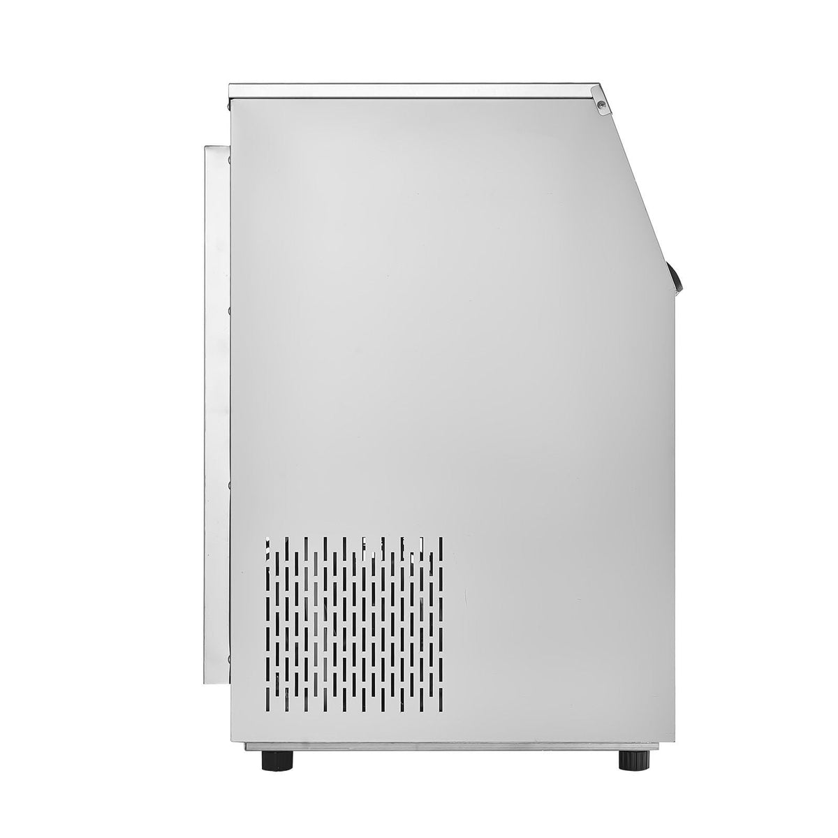 265lbs/24H Commercial Ice Maker, 108 Ice Cubes in 15 Minutes, Freestanding Ice Maker Machine with 66lbs Large Storage Capacity for Bar Office Restaurant, with LED Digital Display & Self-Cleaning