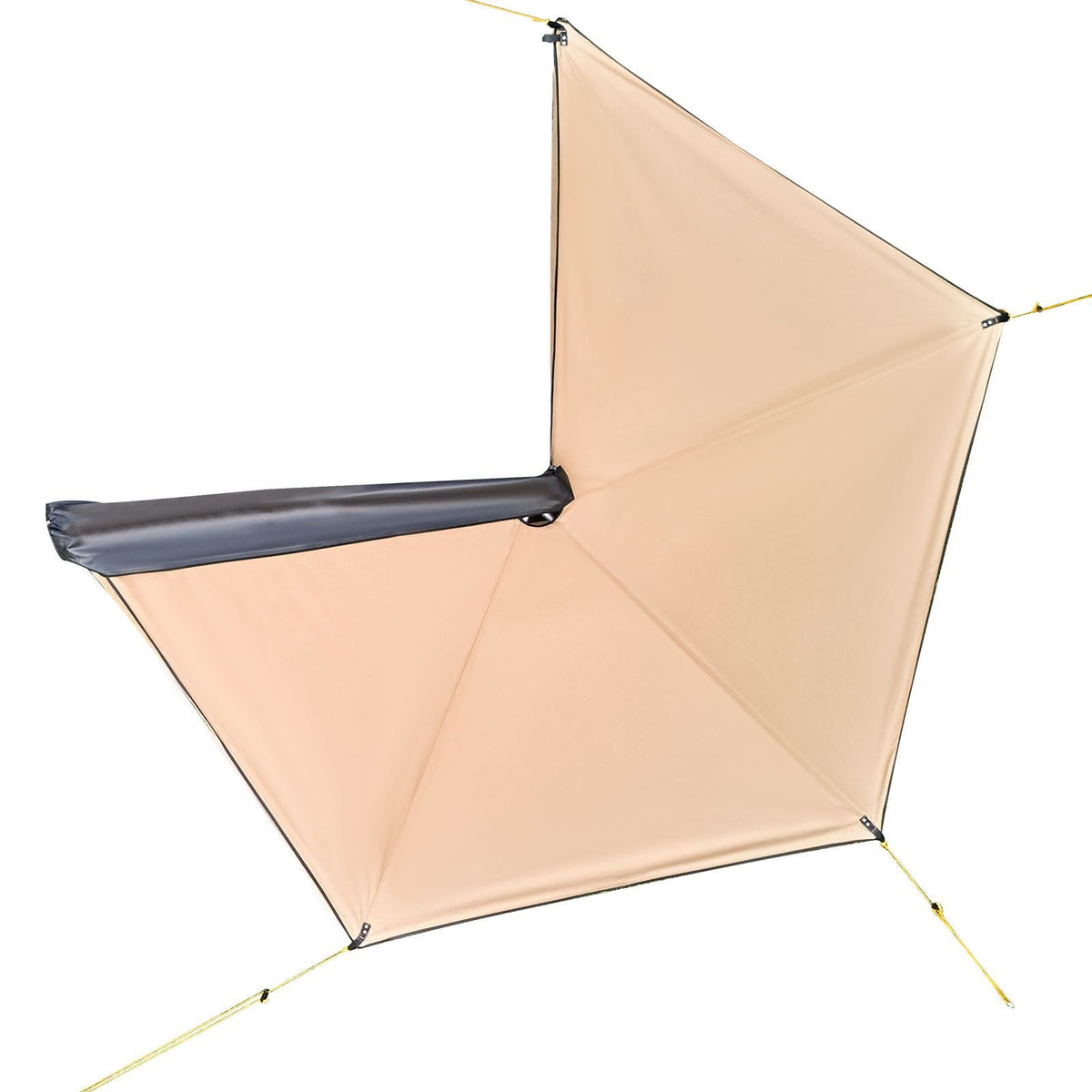 270 Degree Awning, 52 sq.ft Driver Side Vehicle Awning, Waterproof UV50+ Car Side Awnings with Carry Bag, All-Weather Free-Standing Overland Awnings Car Shelter for SUV Van Truck Camping