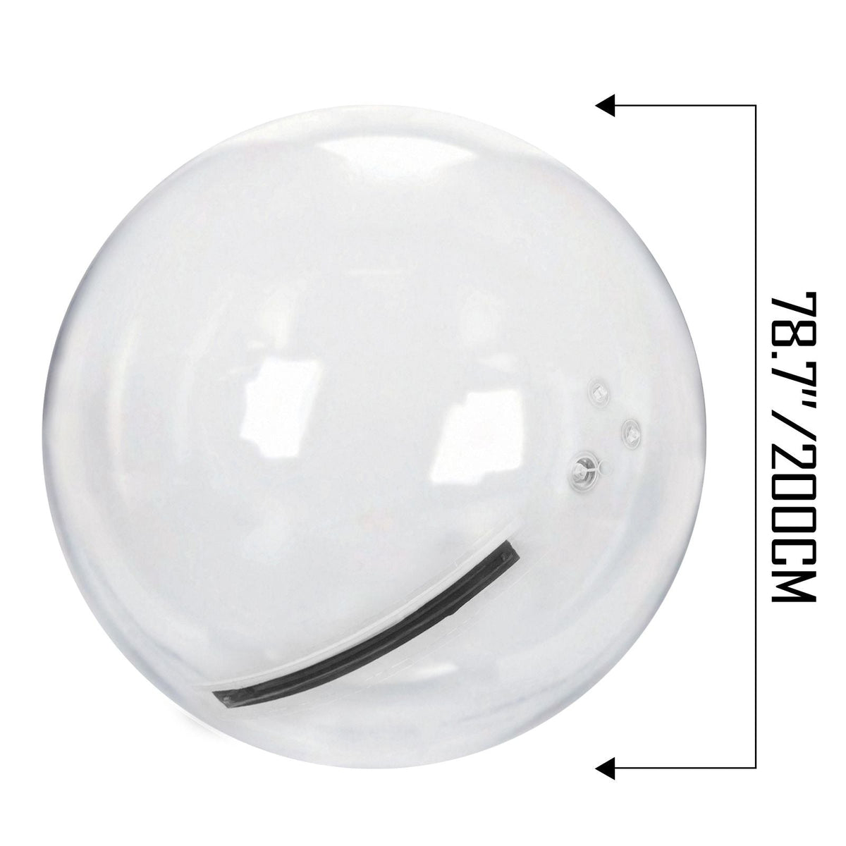 2M Walk on Water Walking Ball Roll Inflatable Zorb Ball w/ German Zipper PVC