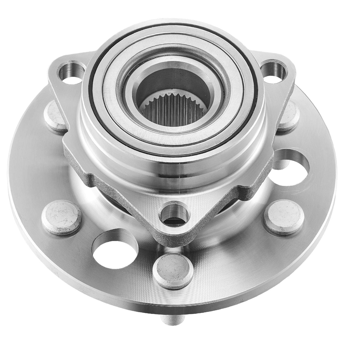 2PCS Front Wheel Bearing & Hub Assembly Fit for 1999-2000 Cadillac Escalade 1995-1999 Chevrolet Tahoe GMC Yukon K1500 Suburban OEM 515024, 6 Lugs with ABS Sensor, Wheel Bearing Hub Assembly Set