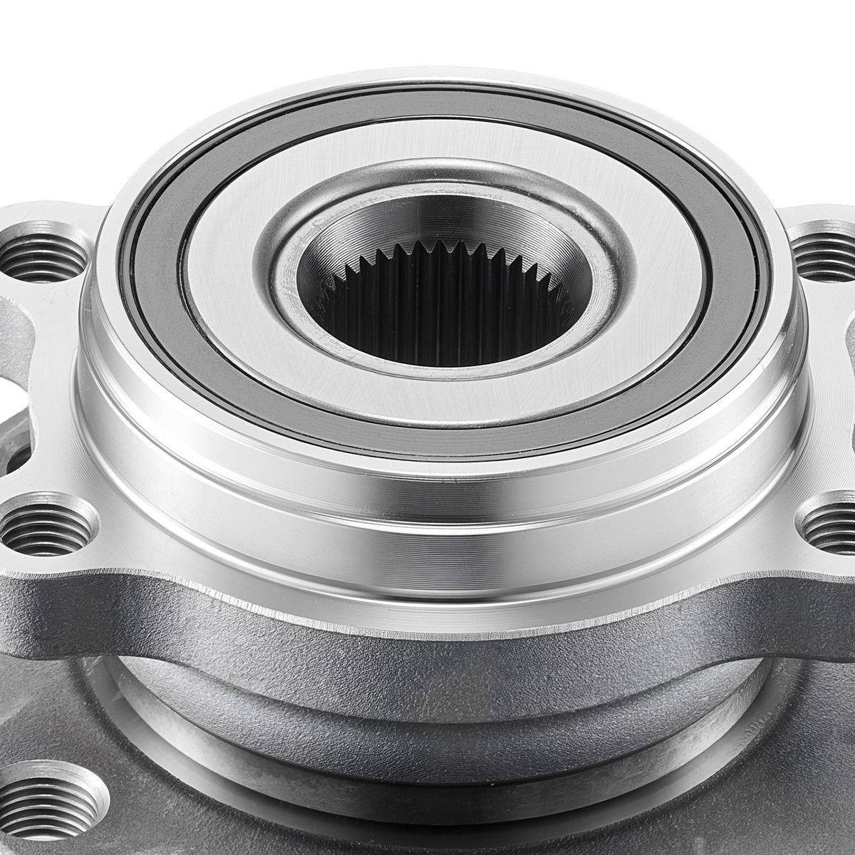 2PCS Front Wheel Bearing & Hub Assembly Fit for 2018 Audi Q3 Komfort Premium Plus Sport Utility 4-Door Volkswagen Beetle Coast Convertible 2-Door 2.0L OEM 513253, Wheel Bearing Hub Assembly Set
