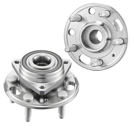 2PCS Front/Rear Wheel Bearing & Hub Assembly Fit for 2020 Chevy Impala LT Premier Sedan 2017 Equinox LS Sport Utility Buick Regal Cadillac XTS Livery Hearse OEM 513288, Wheel Bearing Hub Set