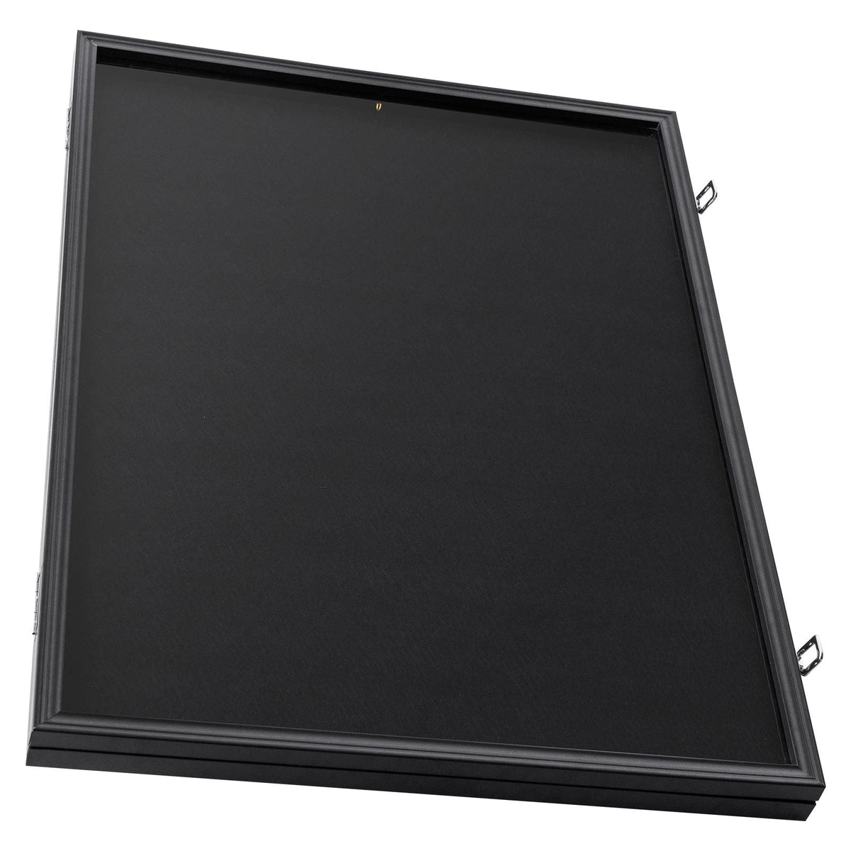 2PCs Jersey Display Frame Case, 23.3x31.2x1.5 in, Large Lockable Sport Jersey Shadow Box with 98% UV Protection PC Glass and Hangers, for Baseball Basketball Football Hockey Shirt and Uniform