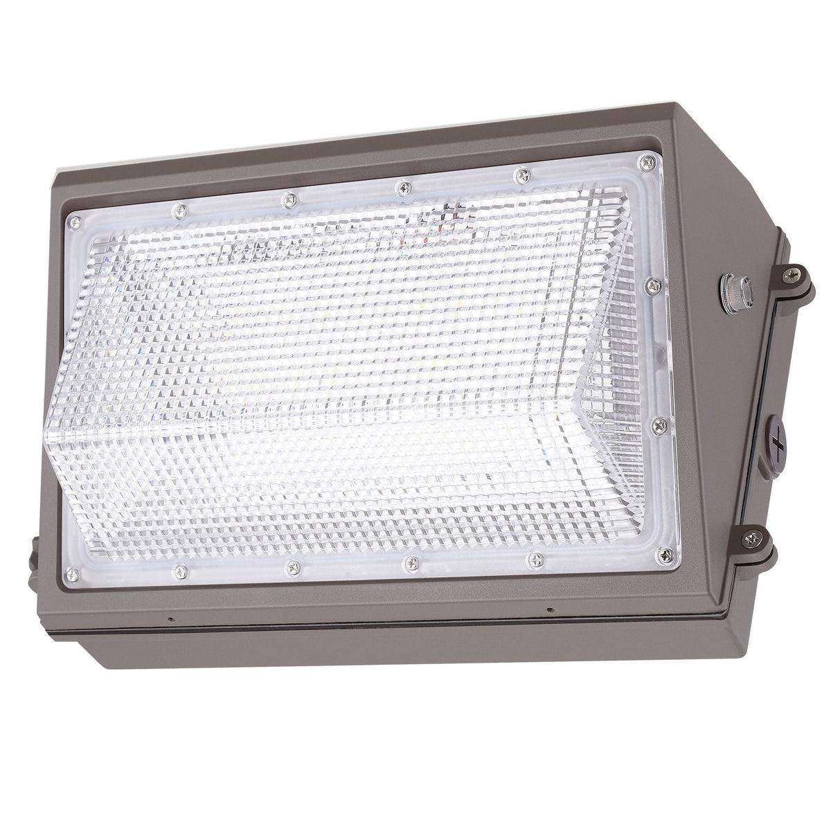 2PCs LED Wall Pack Lights, 100W 10800LM, 5000K Commercial Outdoor Lights Security Lighting Fixture, with Intelligent Light Sensing 180 LED beads Energy Saving for Garages Yards, IP65 Waterproof