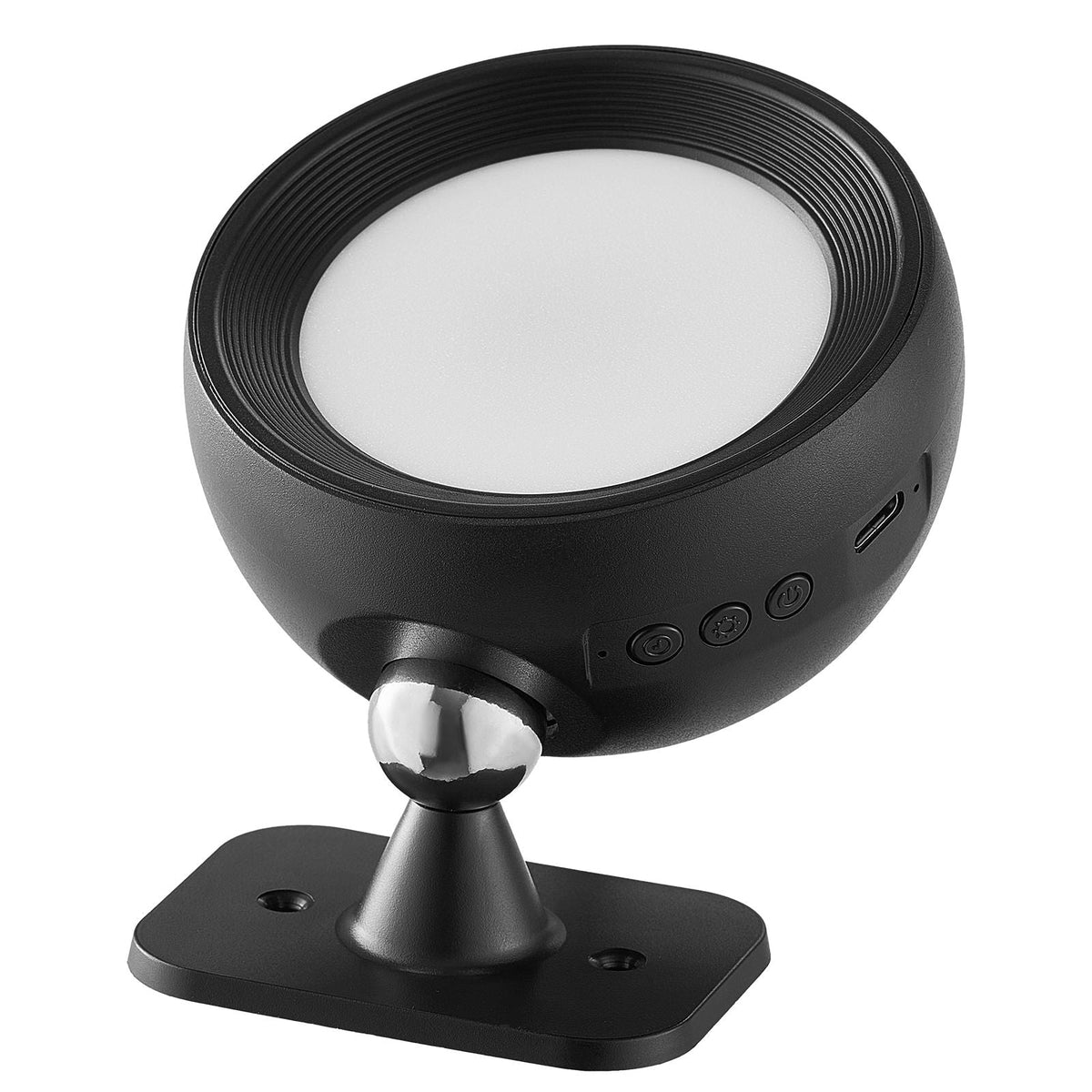 2PCS LED Wall Sconces, Rechargeable Battery Operated Wall Sconces Lamps with Remote Control, 360° Rotation Dimmable Wireless Wall Lights with Adjustable Color Temps, Brightness & 4-Level Timer