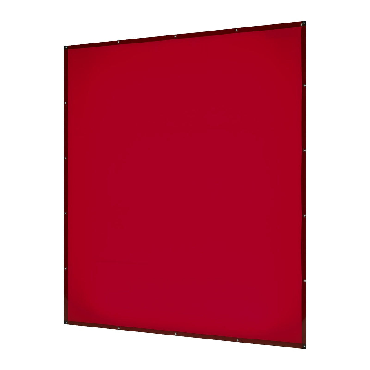 2PCS Welding Curtains, 6 x 8FT Welding Screen Curtain, Flame-Resistant Vinyl Safety Protective Screen with 6-Level UV Protection & Hanging Holes, Portable for Workshop/Industrial Use, Red