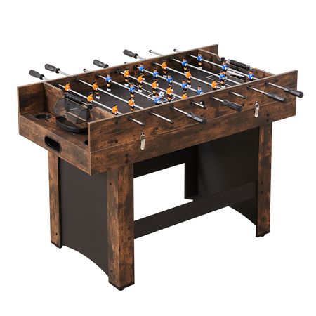 3-in-1 Combo Game Table Set, 54" Air Hockey Table, Multi Combination Table with Air Hockey, Ping Pong, Foosball, Pushers & Pucks, Air Powered Arcade Hockey Table for Family Game Room Office