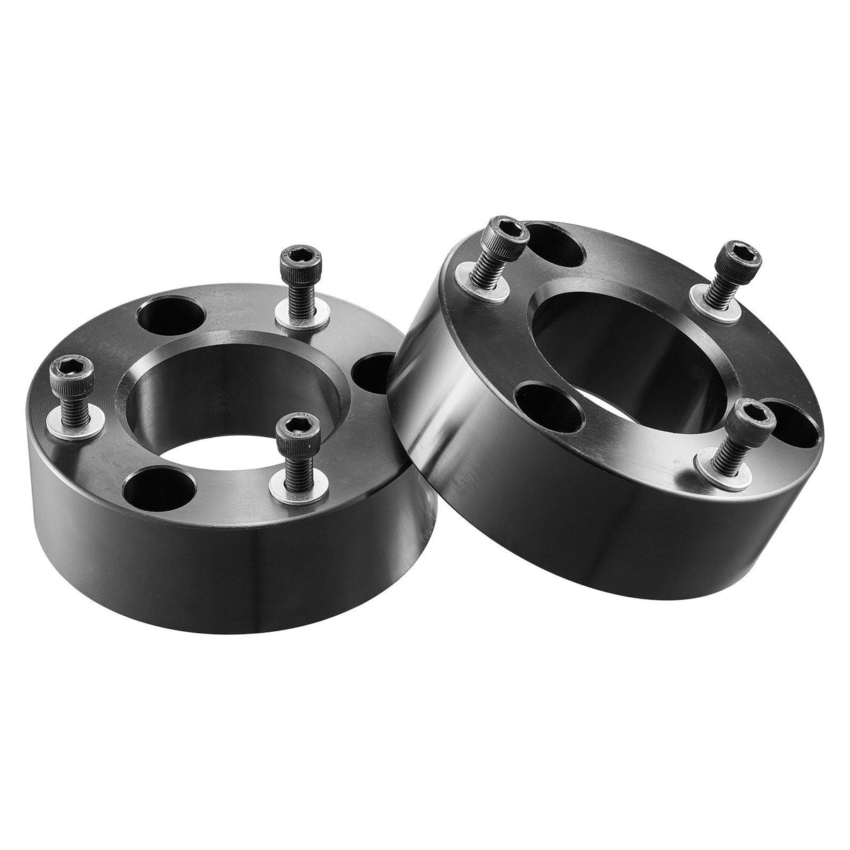 3 Inch Front and 2 Inch Rear Leveling Lift Kit for 2007-2023 Silverado 1500 2WD/4WD, 2007-2023 Sierra 1500 2WD/4WD, Chassis Level Kit with 2 Front Strut Spacers, 2 Rear Lift Blocks, 2 U-Bolts
