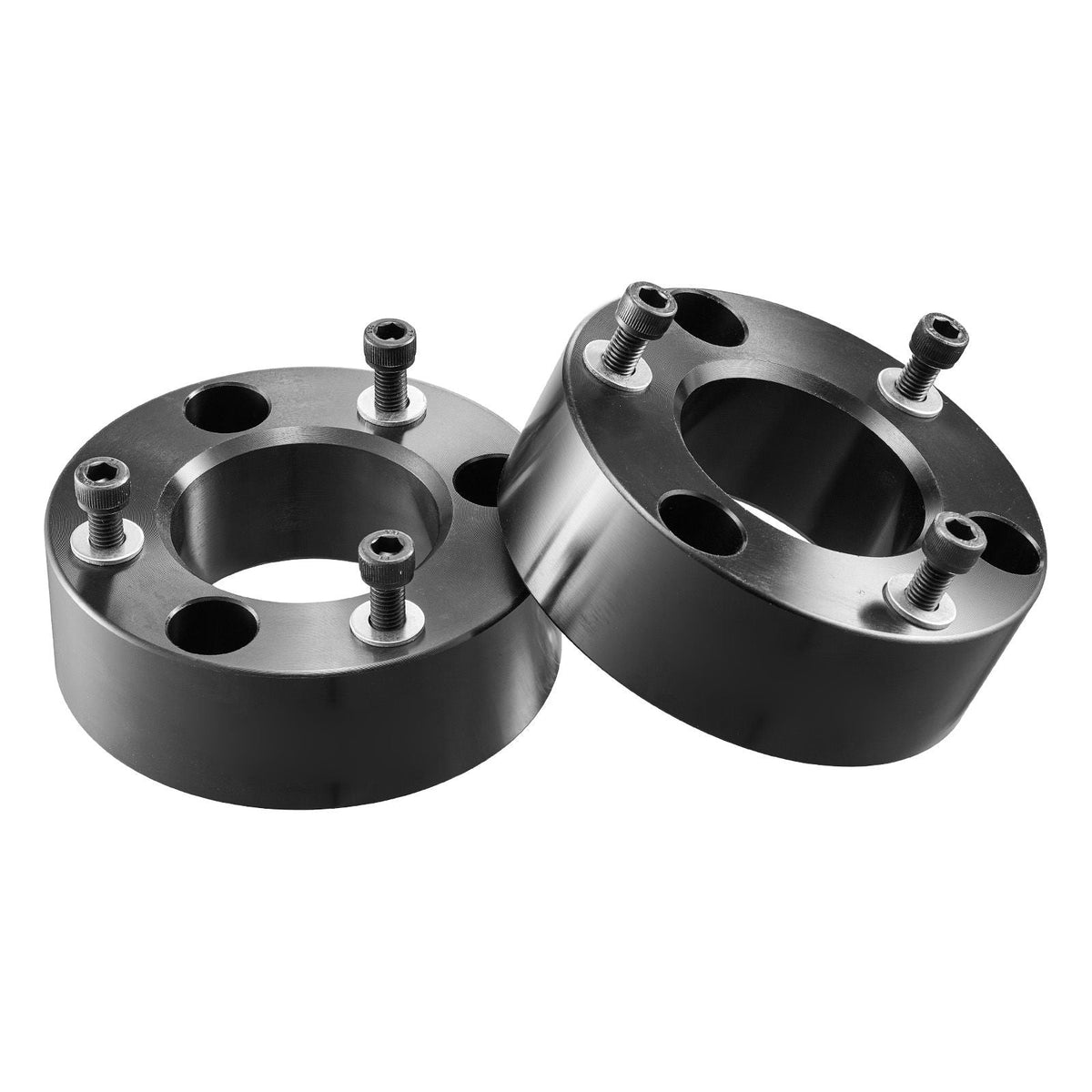 3 Inch Front Leveling Lift Kit for 2007-2024 Silverado 1500 2WD/4WD, 2007-2024 Sierra 1500 2WD/4WD (New Body Style), Chassis Level Kit with 2PCS Heavy Forged Aluminum Suspension Strut Spacers